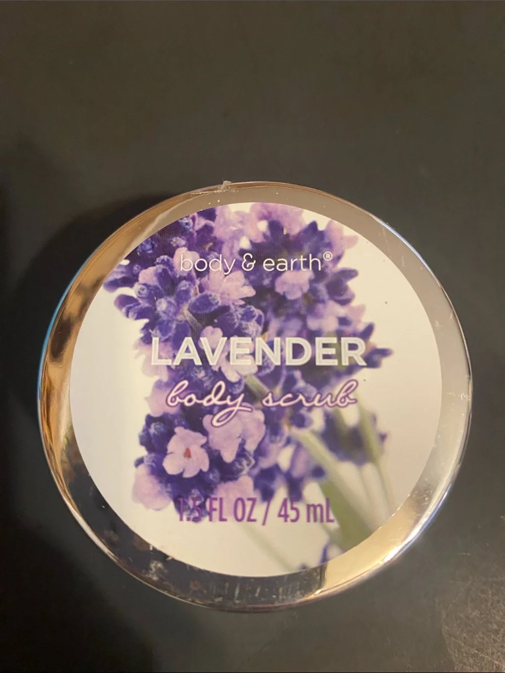 Body & Earth Lavender Body Scrub - Purple